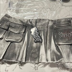 Dolls Kill x Slipknot PLUS CRITICAL DARLING MINI SKIRT